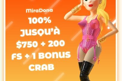 Bonus Bienvenue MiraDona