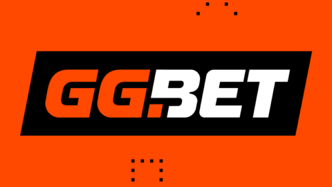 Orange background with a black diagonal banner showing the GG.BET logo in orange and white.