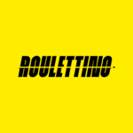 Logo featuring the word 'ROULETTINO' in bold italic black letters on a bright yellow background.