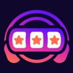 Gradient VR headset icon with three orange stars inside white panels, indicating a 3-star rating on a dark background.