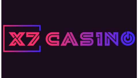 X7 Gaming logo with neon pink-to-purple gradient on a dark background.