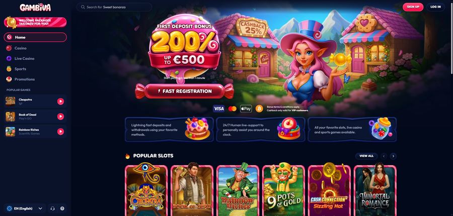 Le site Gambiva