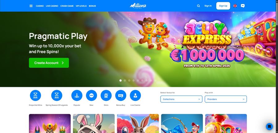 Le site Millionz