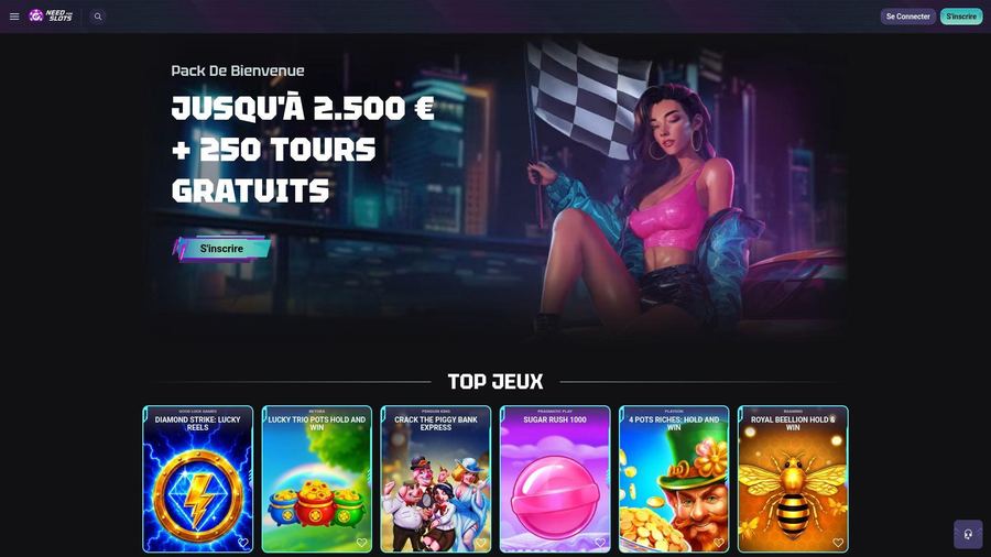 Le site NeedForSlots