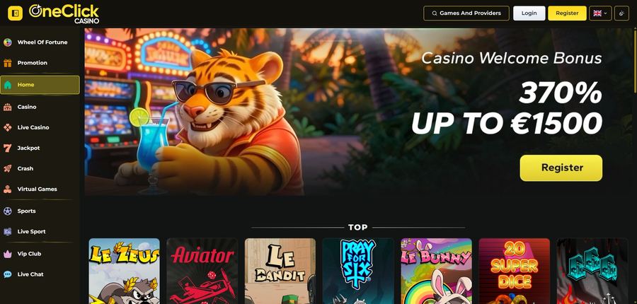 Le site OneClick Casino