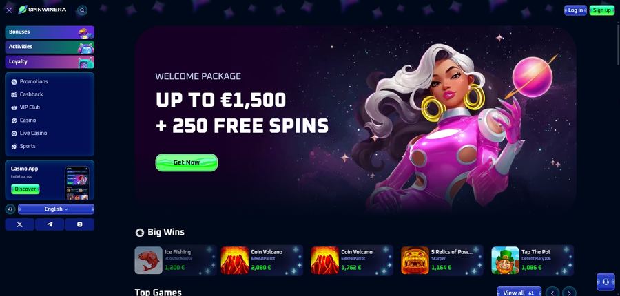 Le site Spinwinera