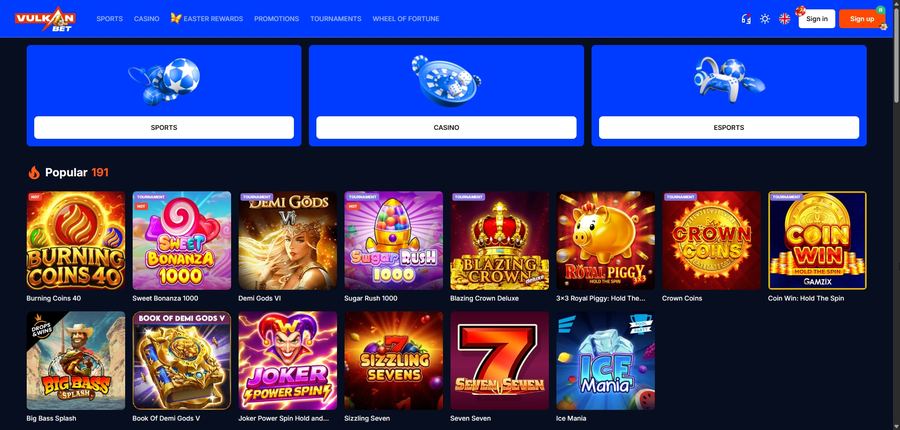 Le site FSCasino