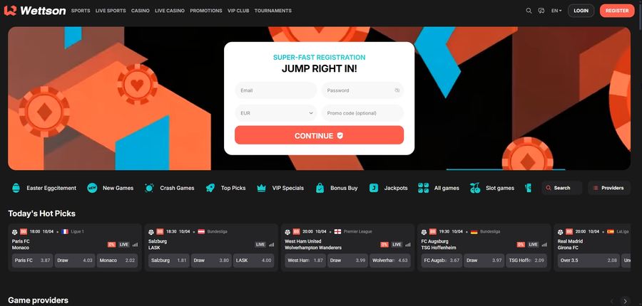 Le site Wettson