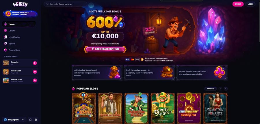 Le site Wildzy